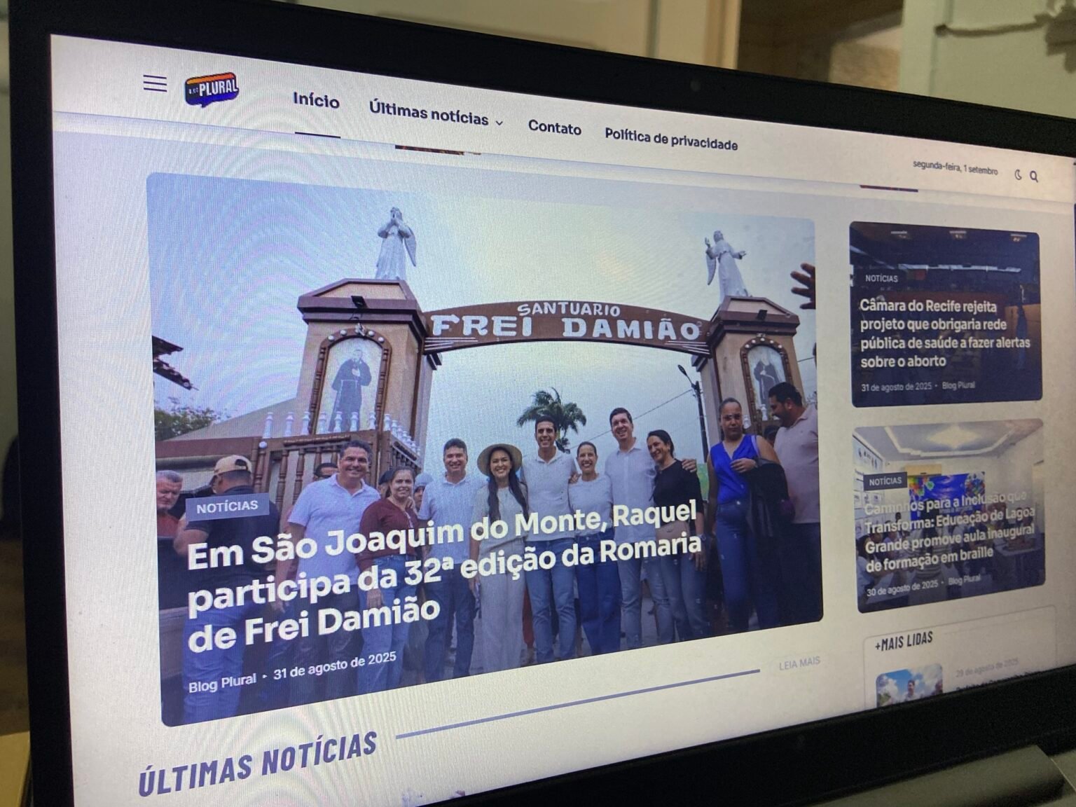 Coluna Plural (01/09): De volta à rotina