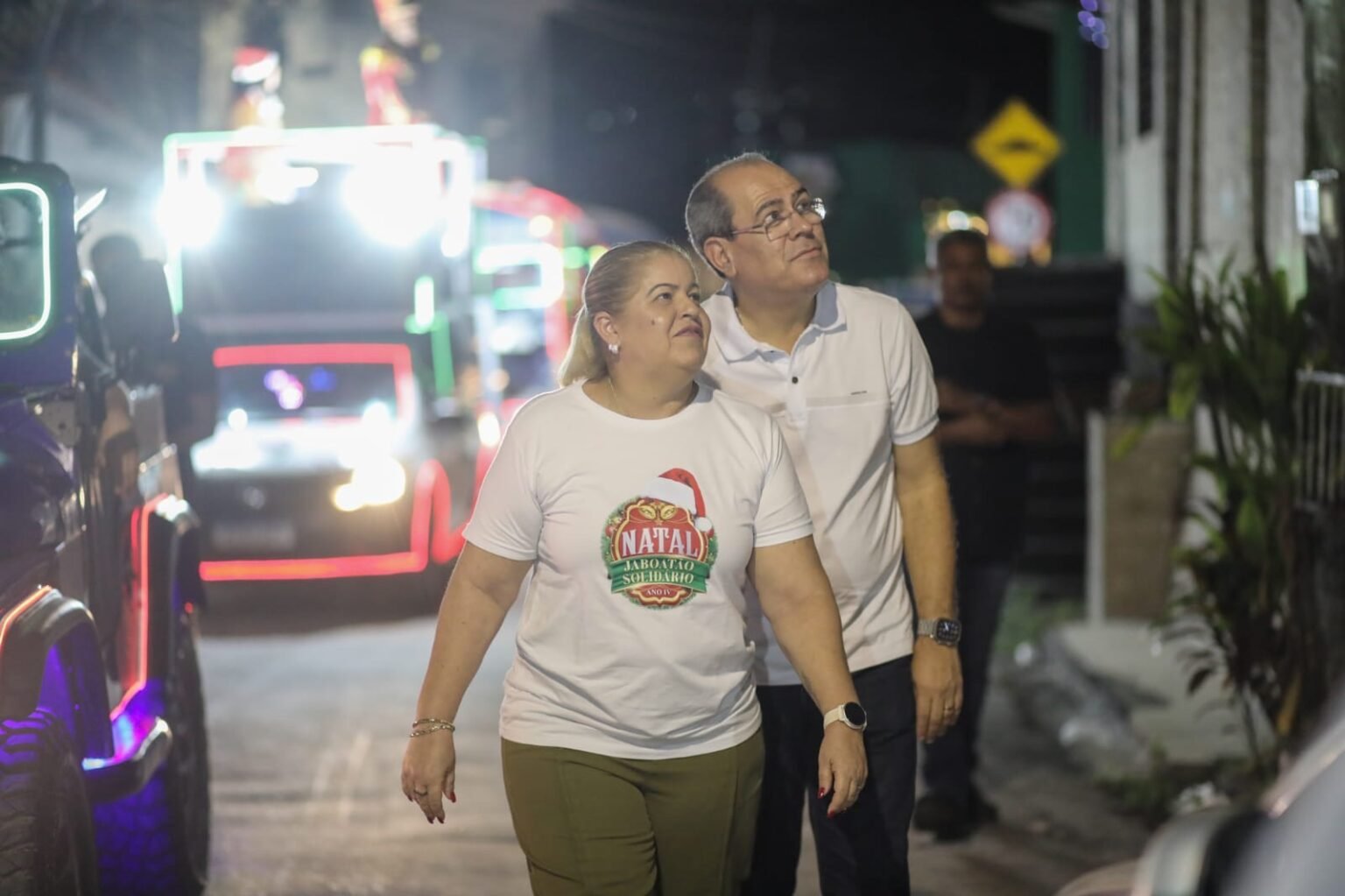 Caravana Natal Solidário encanta moradores do bairro de Cavaleiro