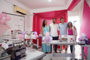 Deputado federal Pedro Campos entrega máquinas de costura para instituto de Camaragibe