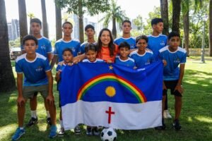 Governadora Raquel Lyra lança projeto Areninhas para construção de 203 campos de futebol em todo o Estado