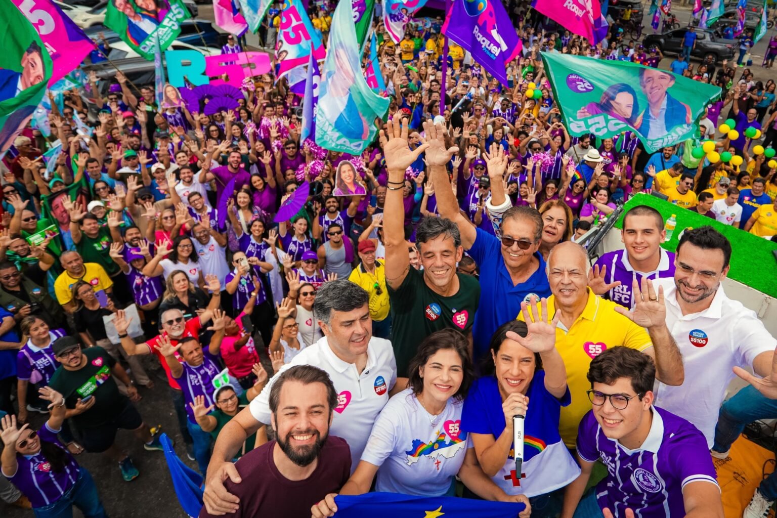 Raquel diz que “o melhor ainda está por vir” ao encerrar primeiro dia de campanha em Petrolina
