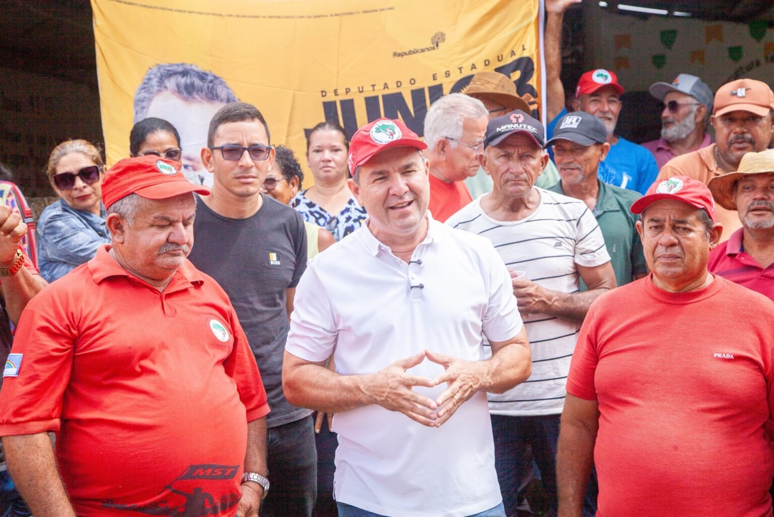 Junior Matuto leva agenda ao MST em Goiana e reforça defesa da agricultura familiar