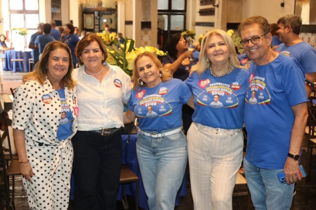 Professores da PMPE reforçam apoio à reeleição de Antônio Moraes